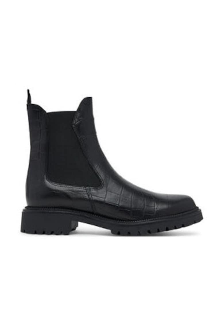 Ghete dama 305246738 -  Piele naturala - Negru