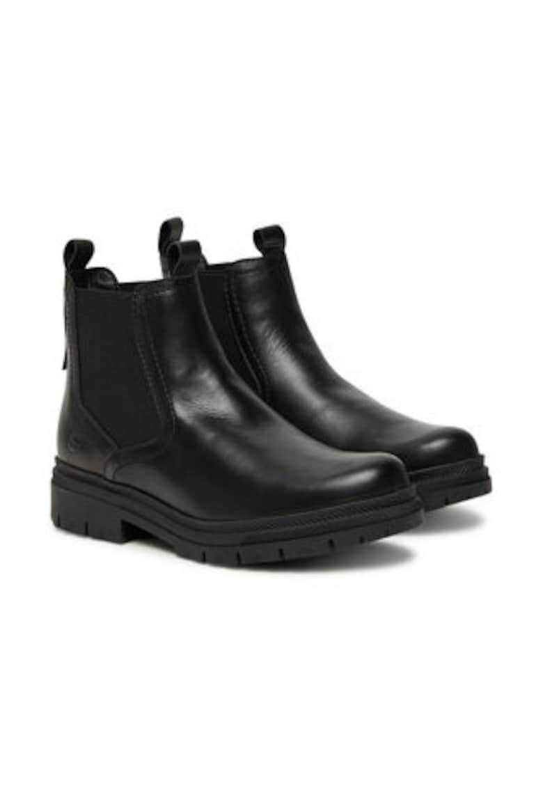 Ghete dama 305411976 -  Piele naturala - Negru