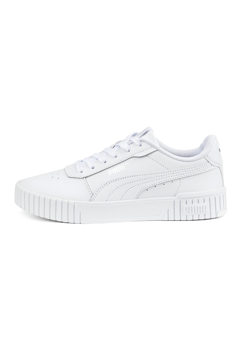 Pantofi sport de piele si piele ecologica Carina 2.0 - Alb