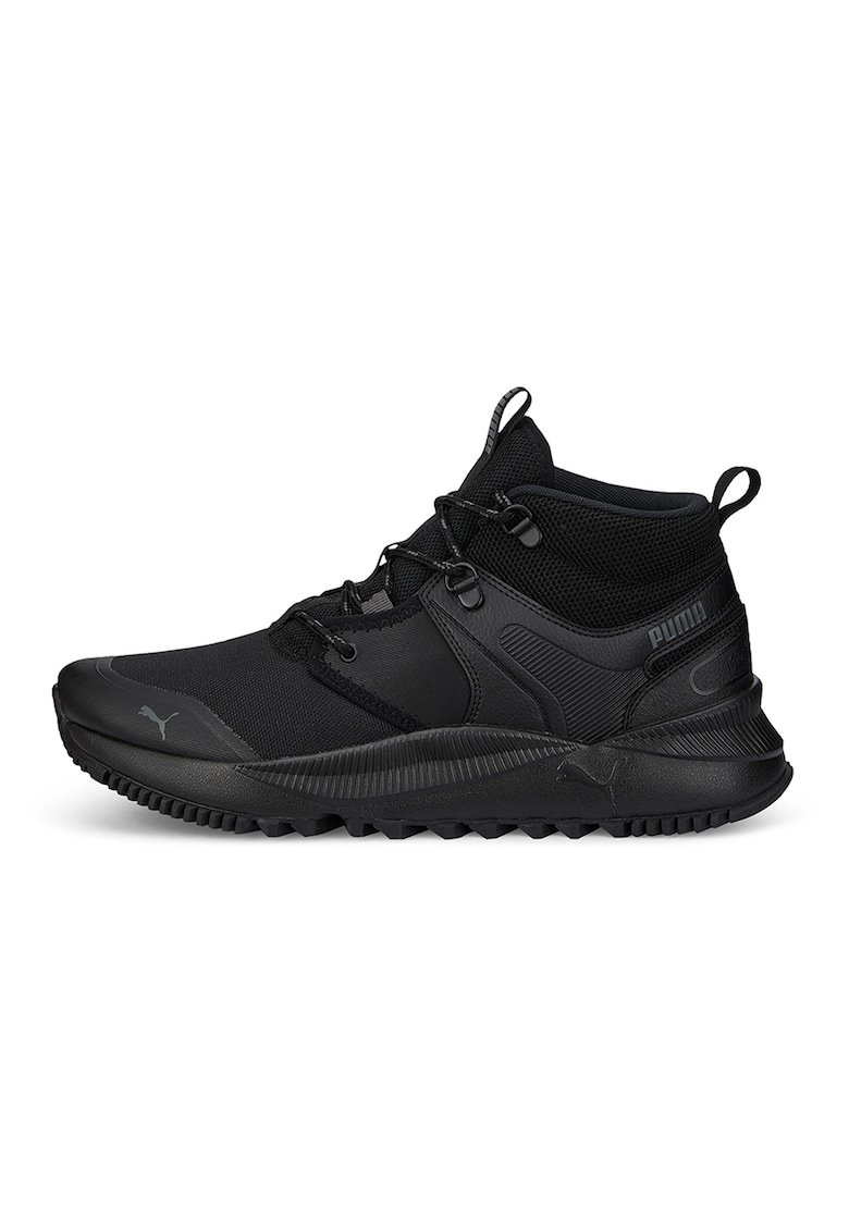 Pantofi mid-cut cu insertii textile Pacer Future TR - Negru