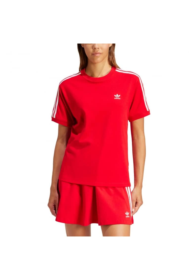 Tricou sport dama -  Better Scarlet - 3 dungi - rosu - bumbac
