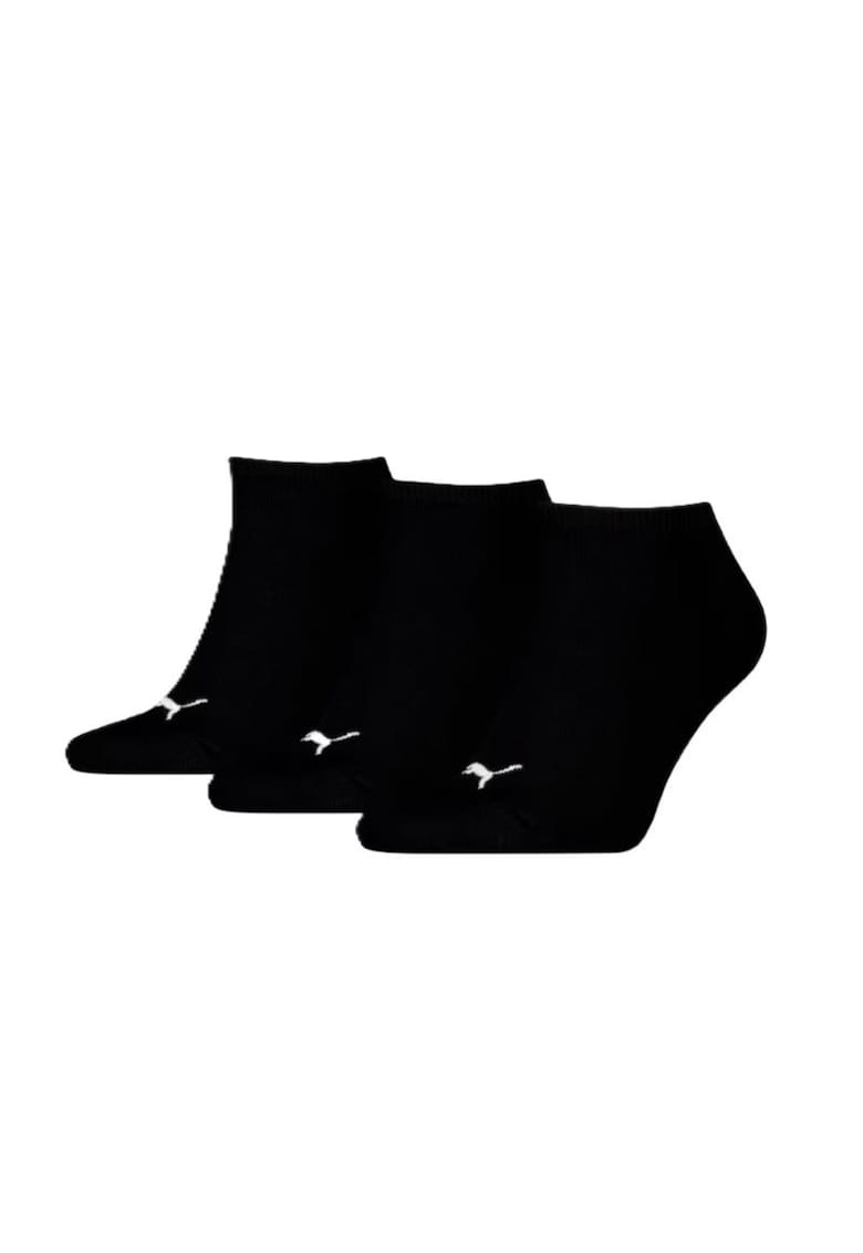 Sosete  pentru Barbati - unisex sneaker plain 3p - 938624-06 - Negru - Negru