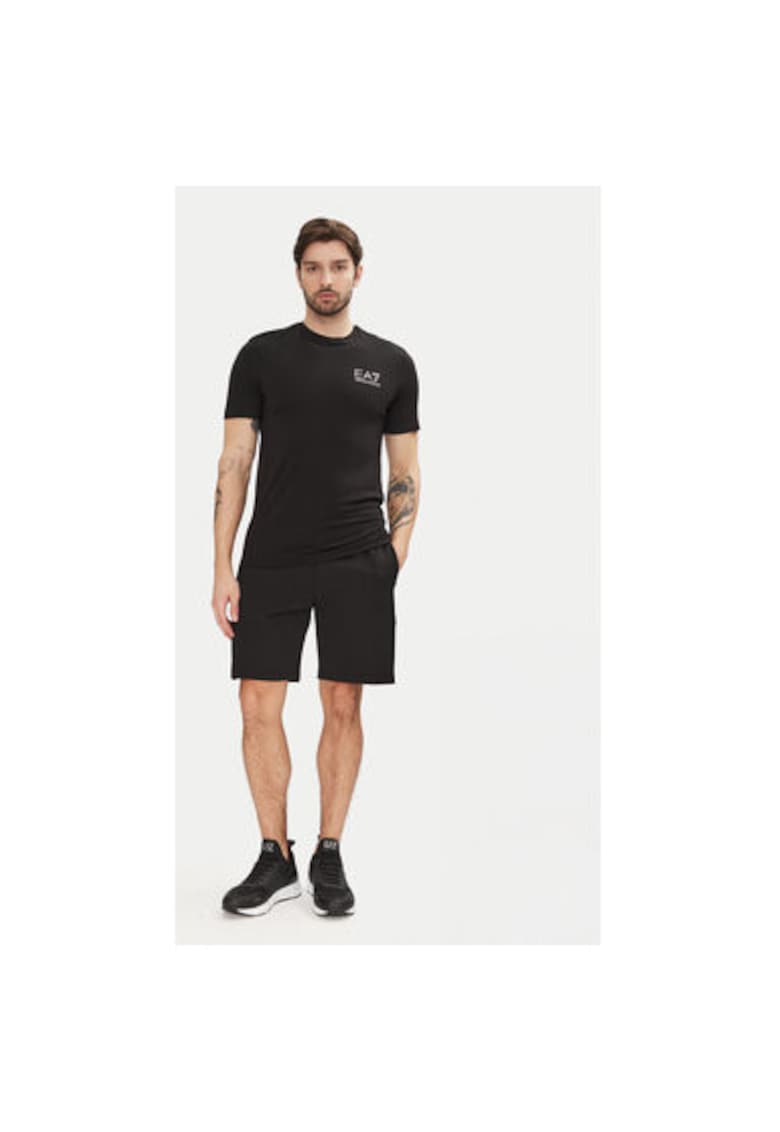 Tricou barbati  Emporio Armani - 7M000299 AF13739 - Viscoza/Poliamida - Negru - Negru