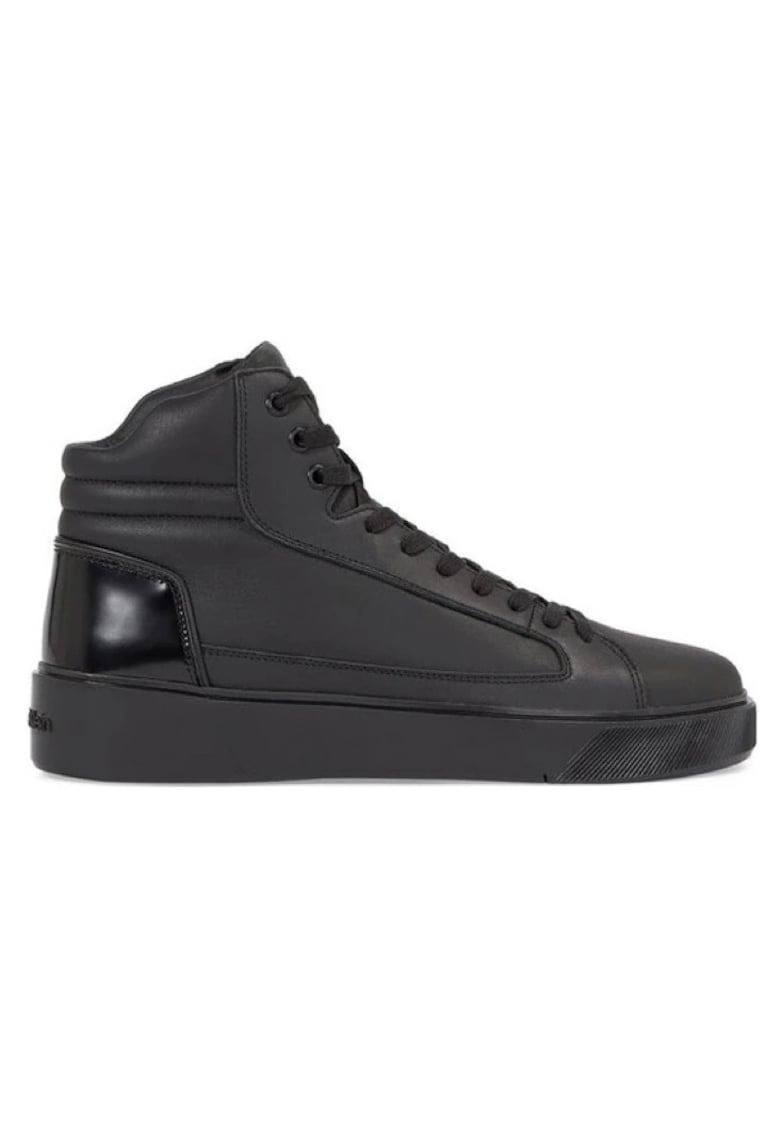 Pantofi sport  pentru Barbati - high top lace up inv stitch - HM0HM01164-0GJ - 41 EU - Negru