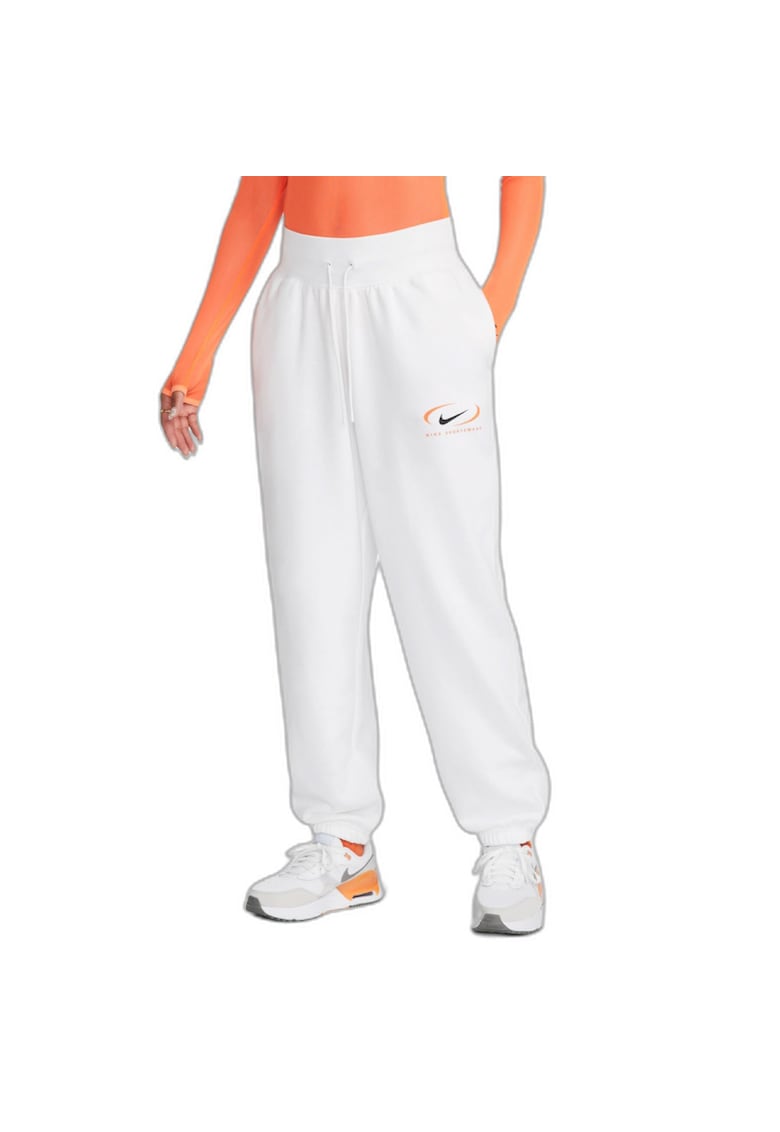 Pantaloni  pentru Femei - w nsw phnx flc hr os pant prnt - FN7716-100 - Alb - Alb
