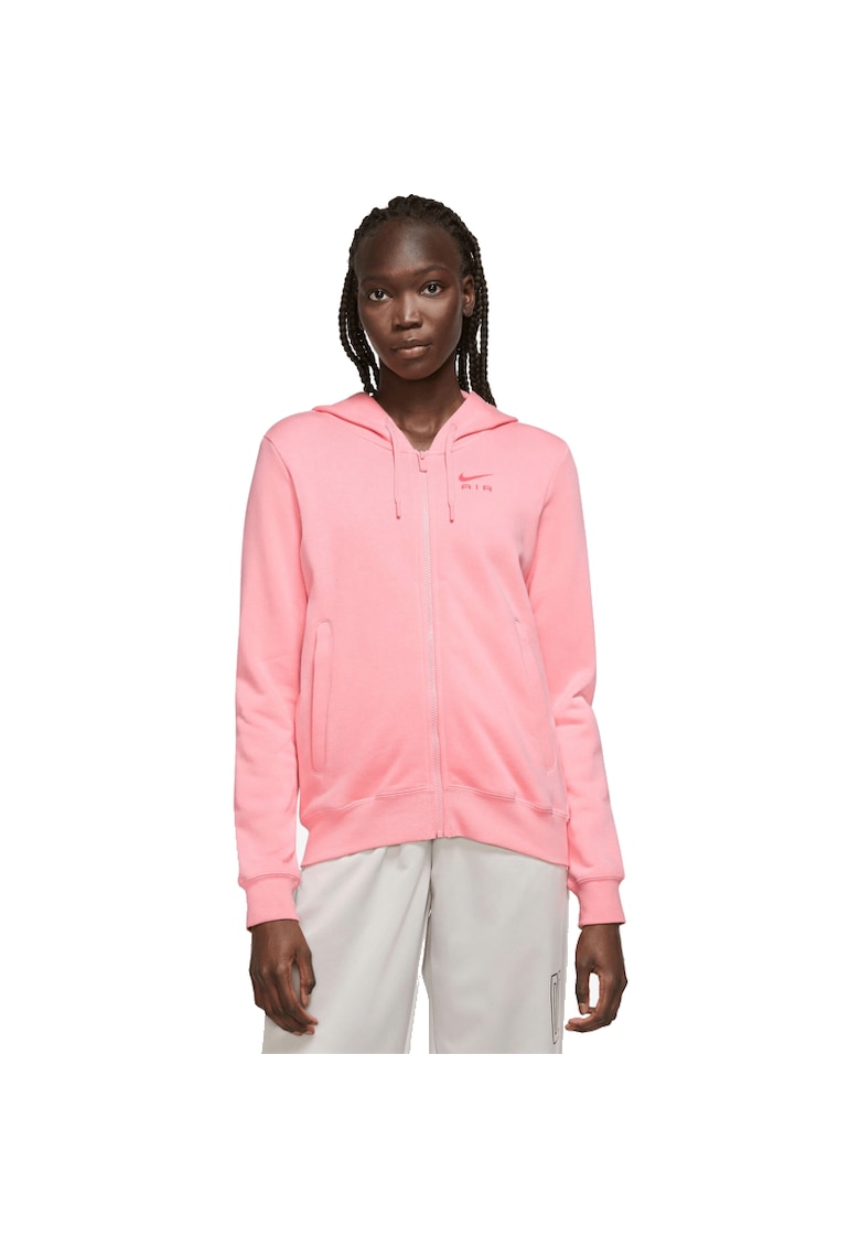 Bluza  pentru Femei - w nsw air flc hd fz - DV8046-611 - Roz - Roz