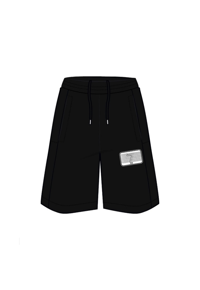 Pantaloni  pentru Barbati - M Bermuda Big 7 Coft - 3RPS60-PJEQZ-1200 - Negru - Negru