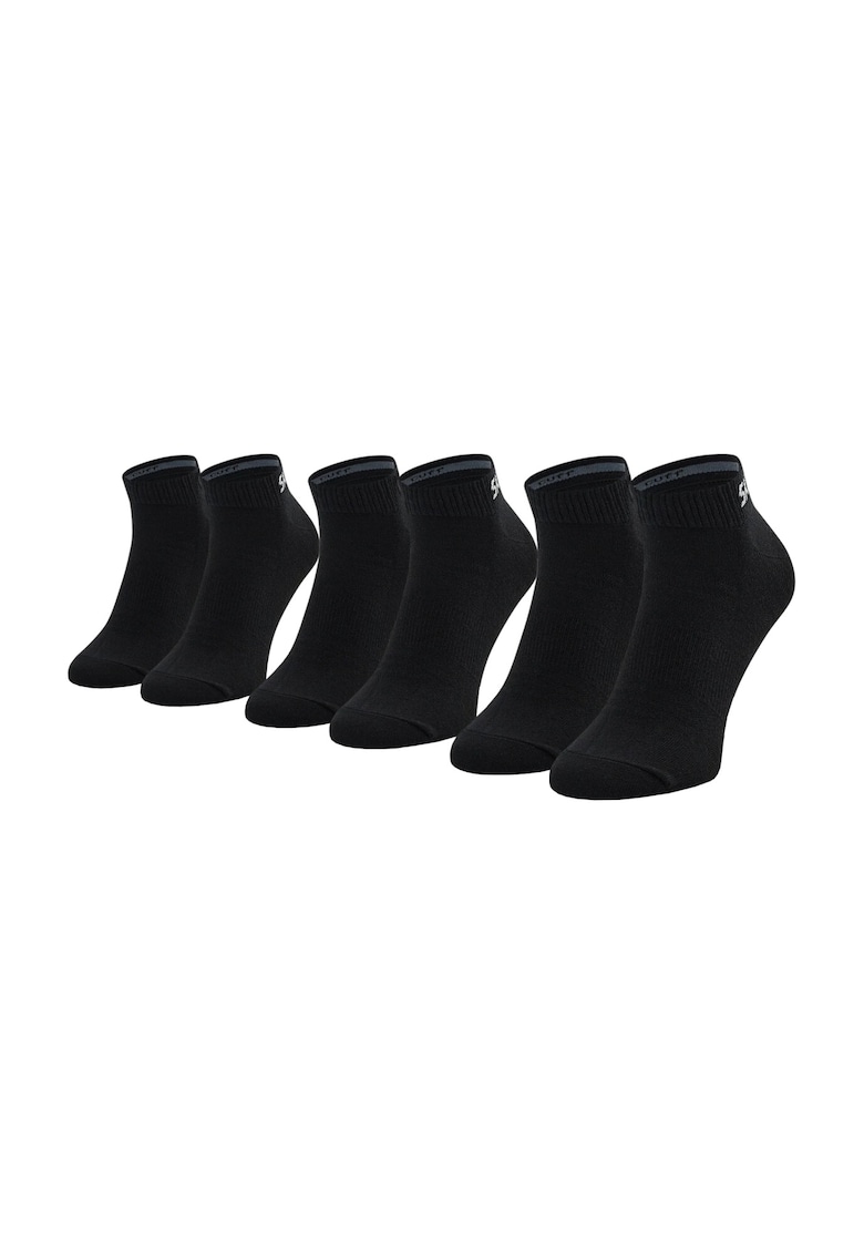 Set de sosete -  3PPK Mesh Ventilation Socks SK43022-9999 - Negru - 3 buc - Negru