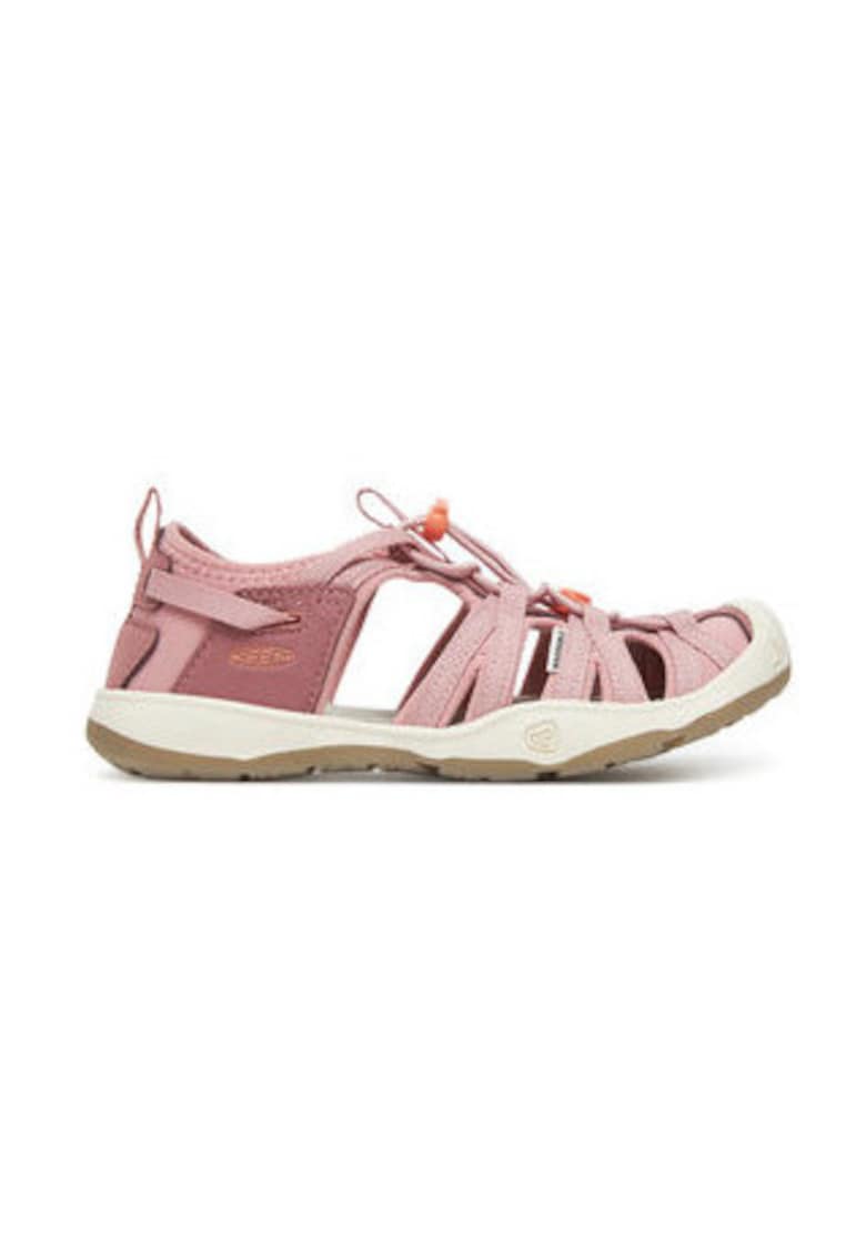 Sandale copii -  roz - material textil - pentru fete -