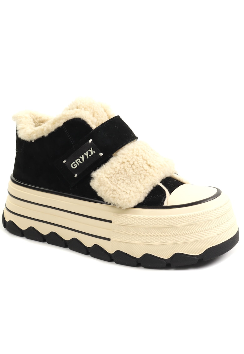 Ghete dama 7R624D150 3R6 01 N - Negru