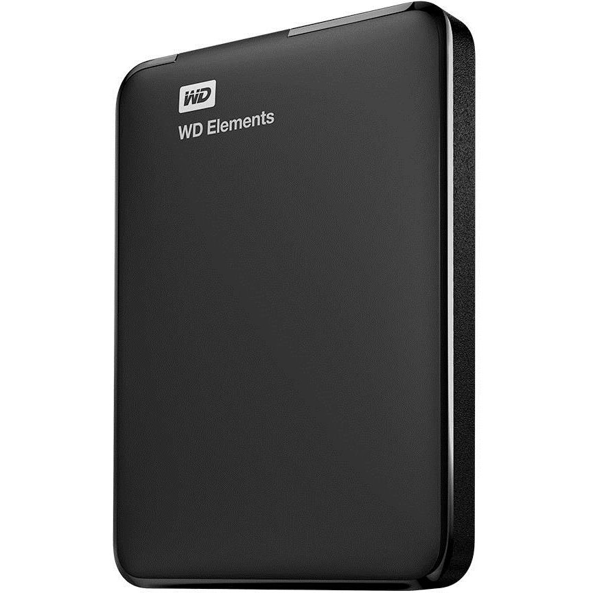 Hard disk extern Elements Portable  WDBUZG0010BBK-WESN, 2.5 inch, 1TB, USB 3.0, negru