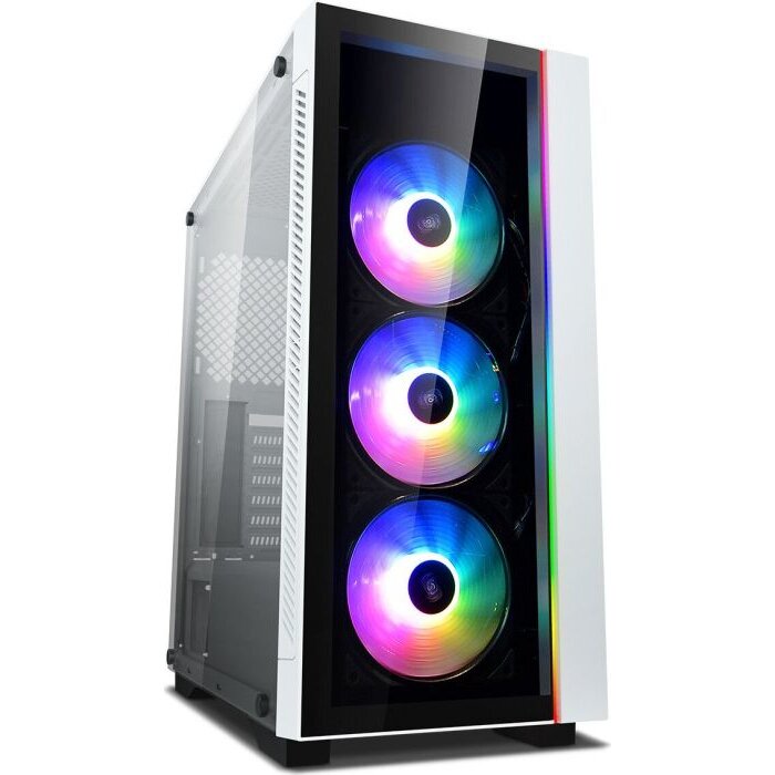 Matrexx 55 V3 ADD RGB WH 3F, tower case (white, Tempered Glass)
