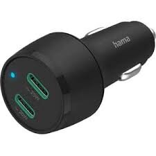 Car Quick Charger USB-C Power Delivery (PD) / Qualcomm® 25 W Black
