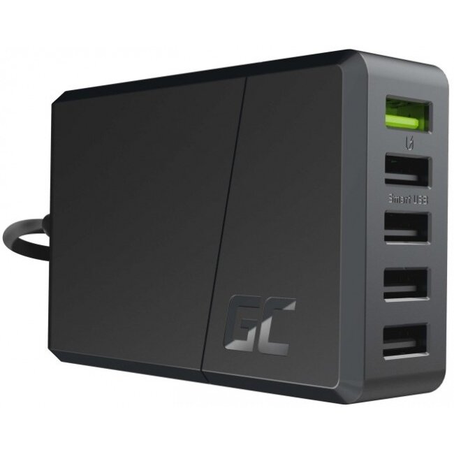 Incarcator 5x USB Quick Charge 3.0 52W  Gri
