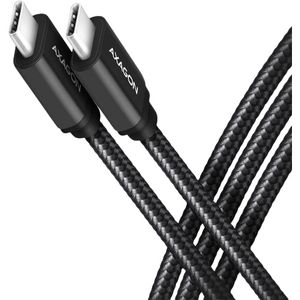 Cablu Date si Incarcare BUCM-CM30AB USB-C la USB-C 2.0 3m PD 60W 3A Negru