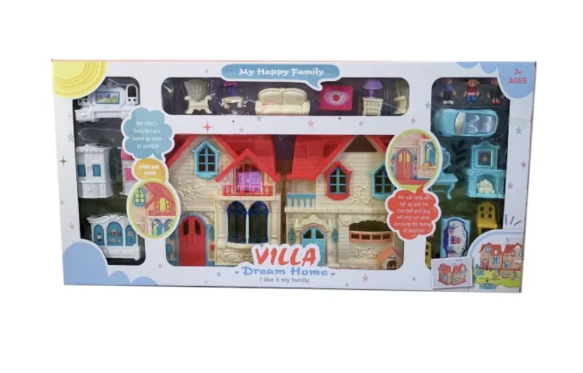 Casa de jucarie Interactiva Villa Dream Home cu figurine si accesorii