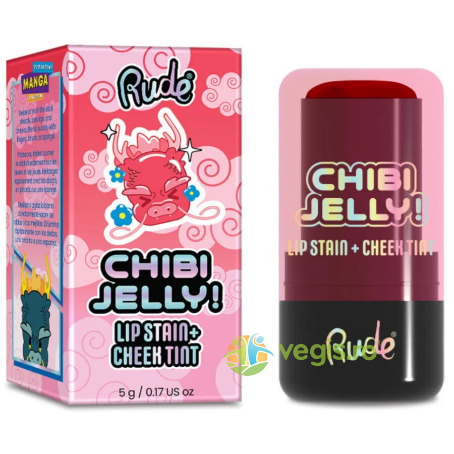 Lip Stain + Cheek Tint Chibi Jelly! 2 in 1 Nuanta Sakura 5g