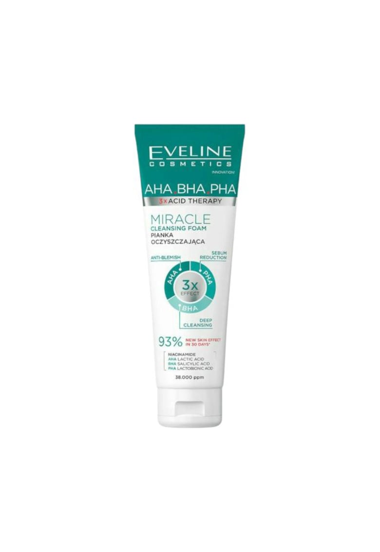 Oferte la Spuma de curatare 3 x Acid Therapy Eveline 140 ml