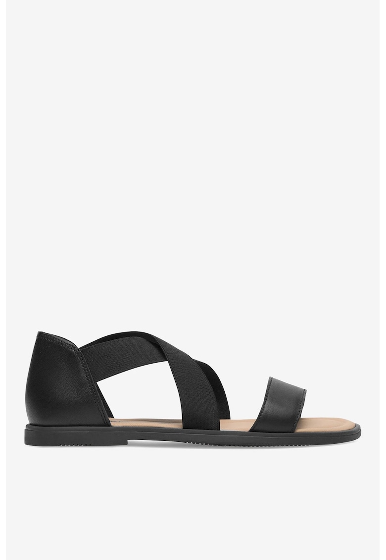 Sandale dama -  model VERNIS CI12-3027-08 - negre - piele naturala -