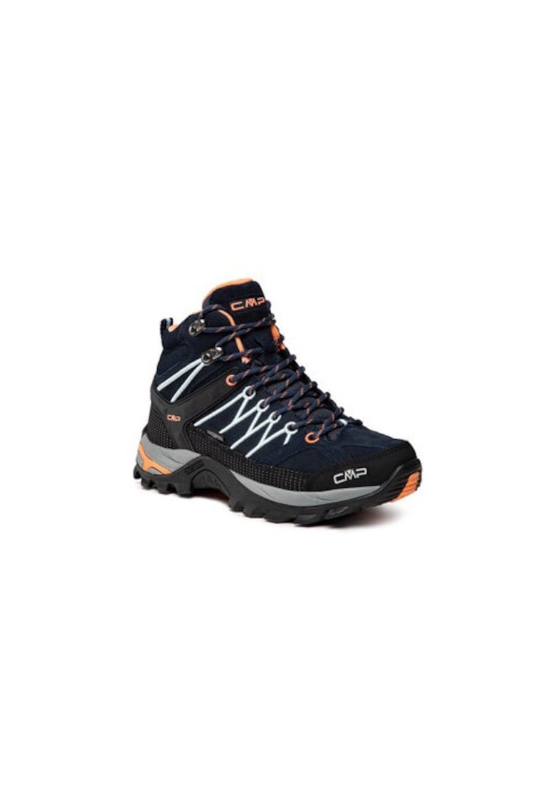 Bocanci trekking dama  199890345 - Sintetic - 37 EU - Albastru