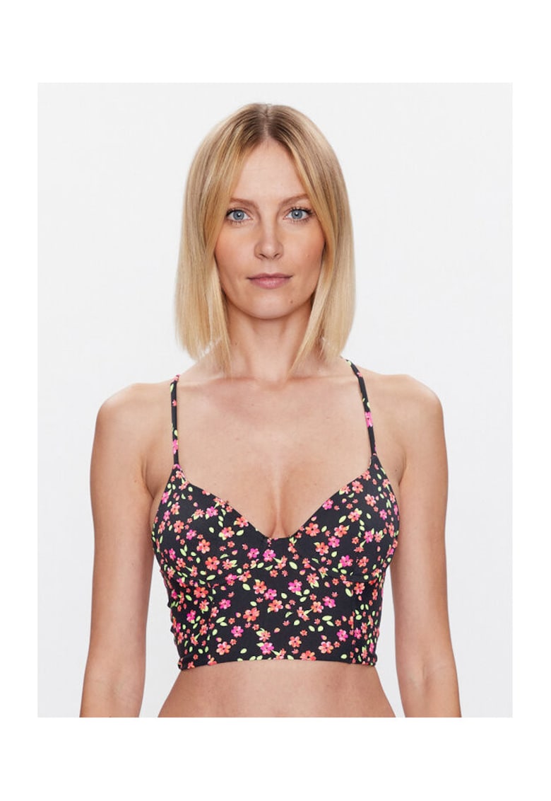 Top dama -  302607044 - Poliamida - Spandex - S INTL - Negru