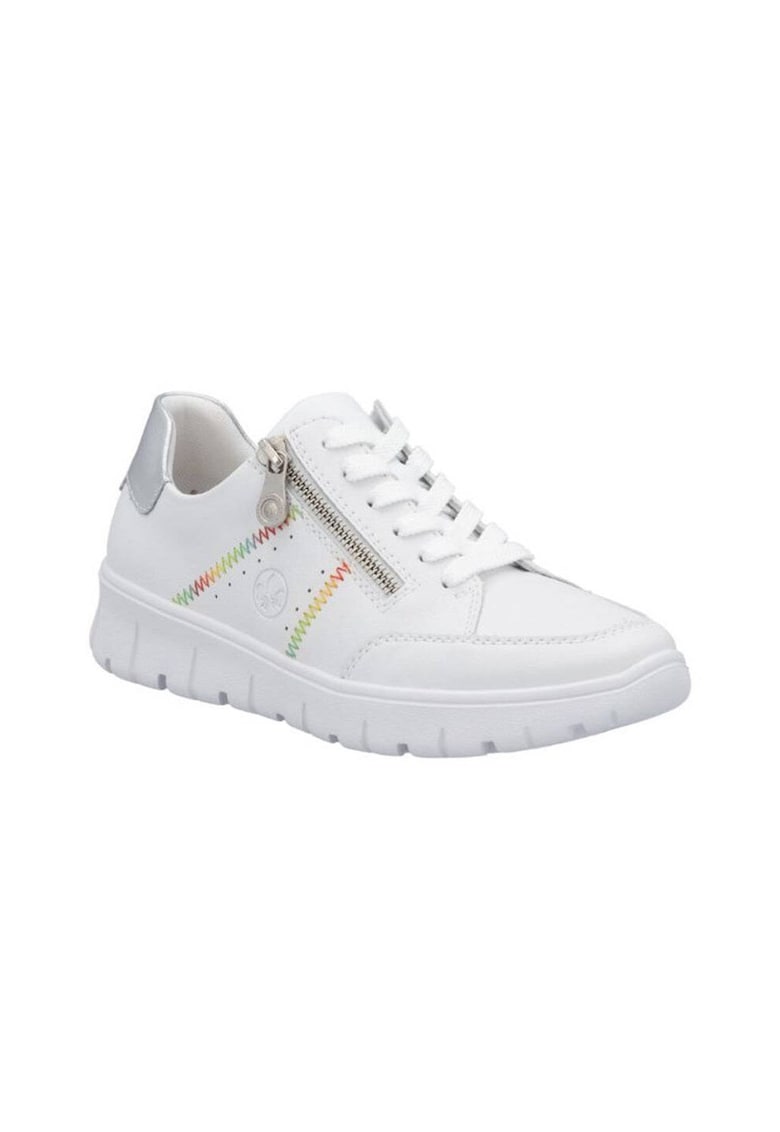 Pantofi dama N131380 -  Piele naturala - Alb