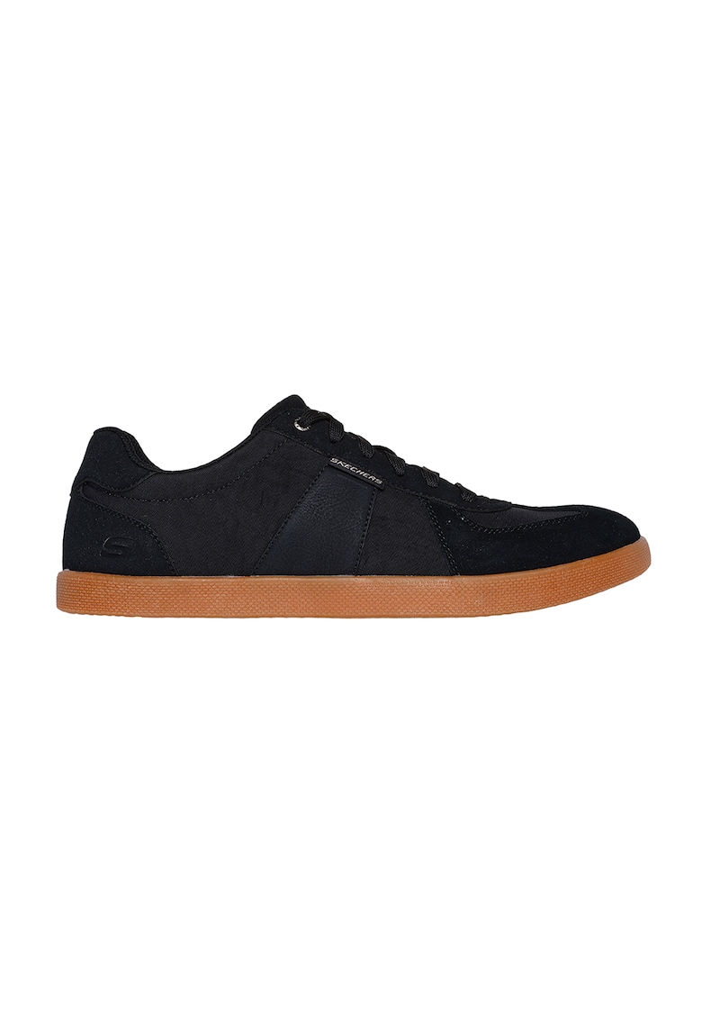 Pantofi sport cu garnituri din piele intoarsa Placer - Camilo - Negru