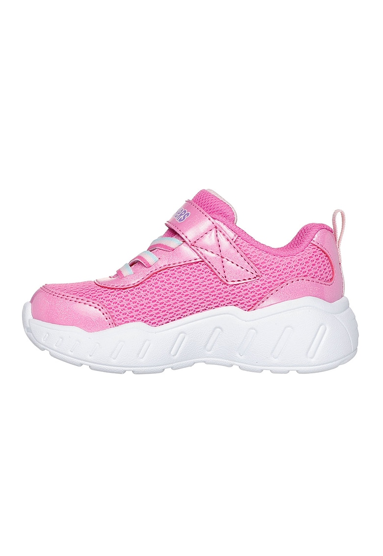 Pantofi sport cu velcro Play Scene - Roz