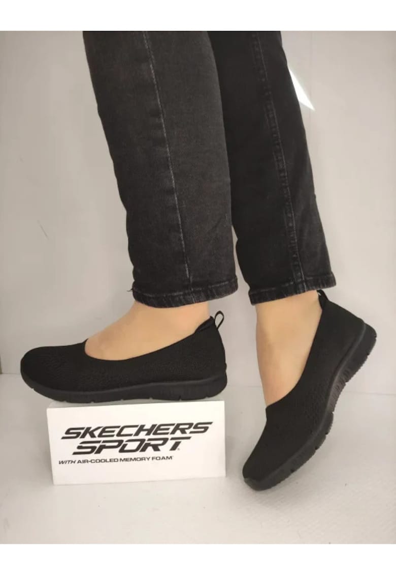 Pantofi Casual Dama  100625 Bbk - Negru - Negru