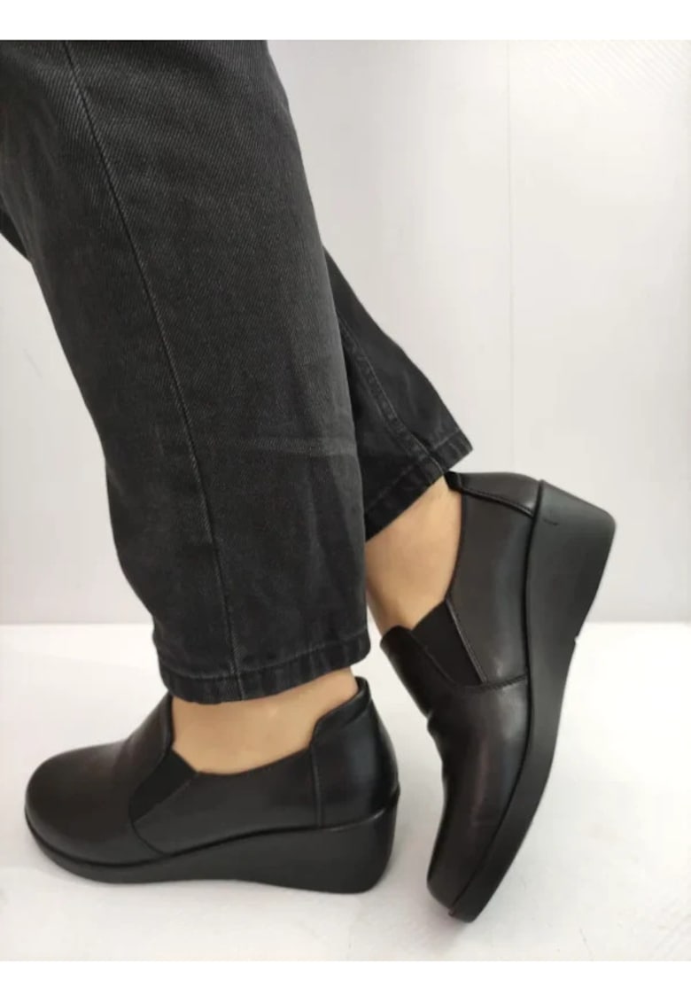 Pantofi Casual Dama  60017A 01-N Negri - Negru