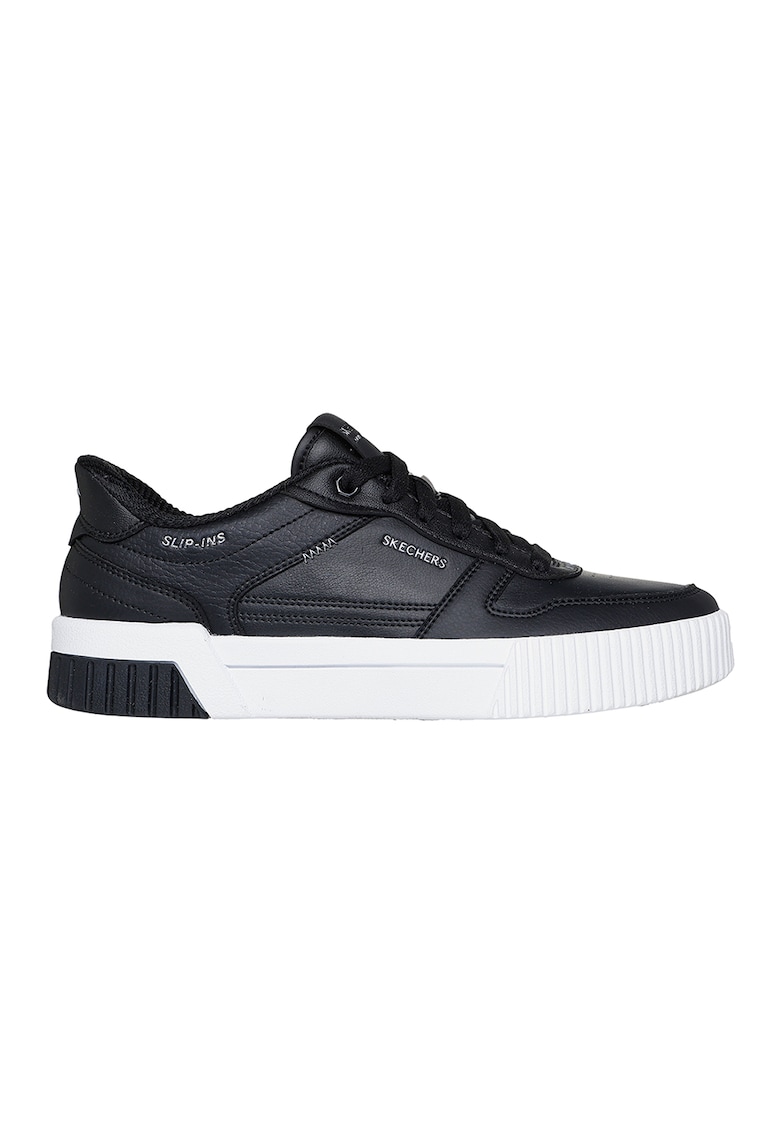 Pantofi sport din piele ecologica Jade Slip Ins - Negru