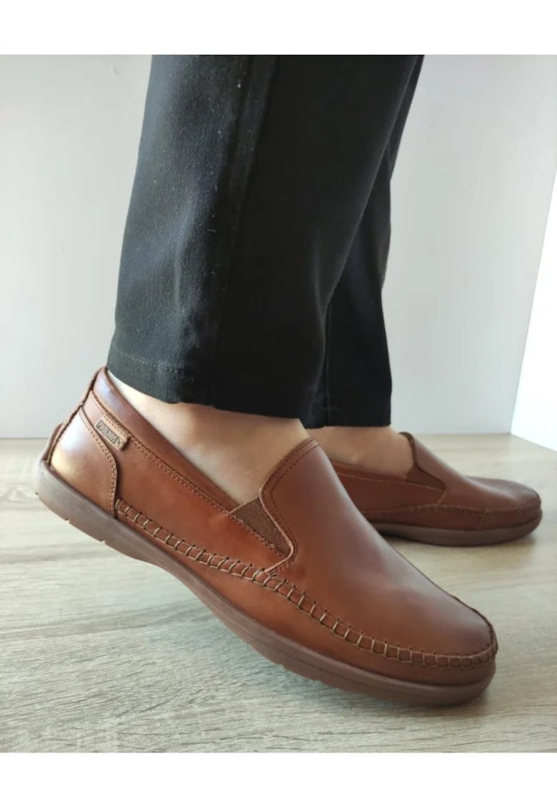 Pantofi Casual Barbati  M9A-3111 Maro Cuero - Maro -