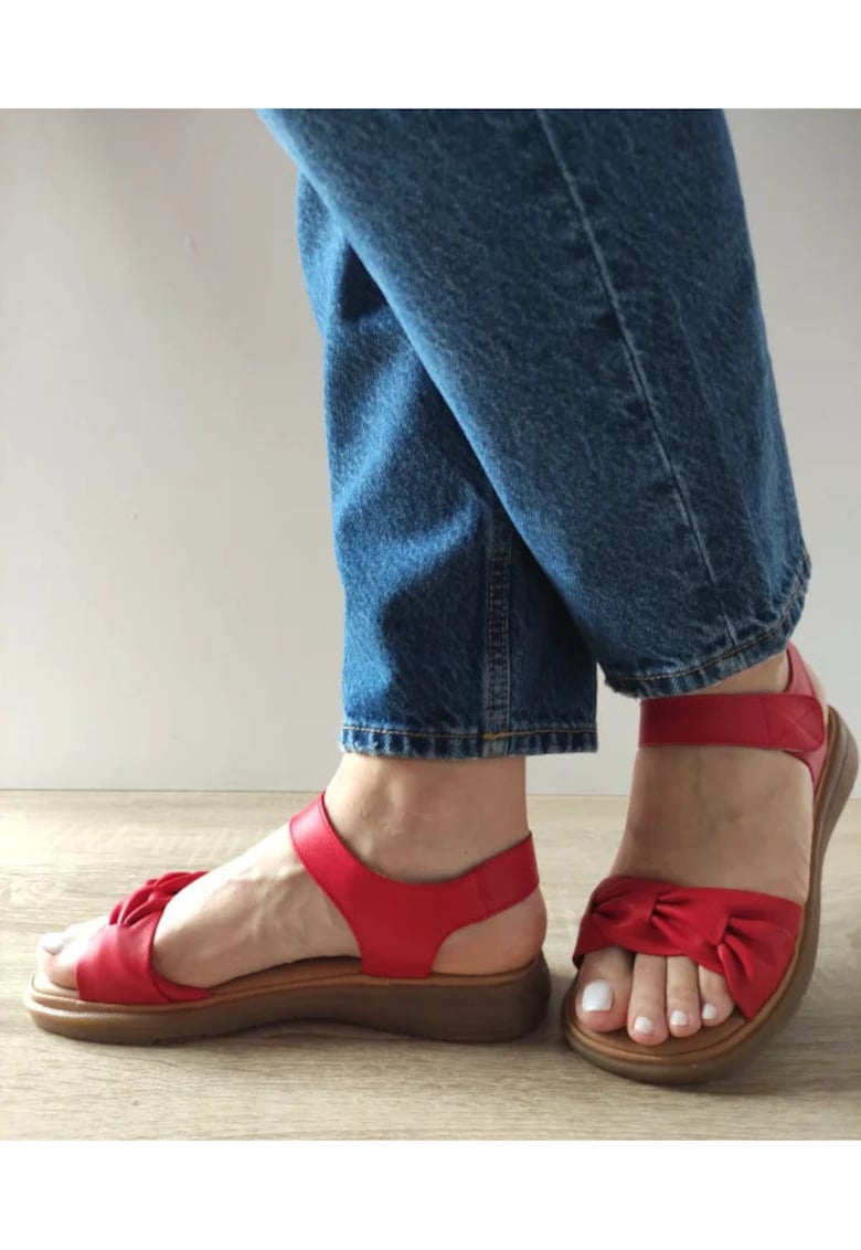 Sandale Casual Dama  33193 Rosii - Rosu - Rosu