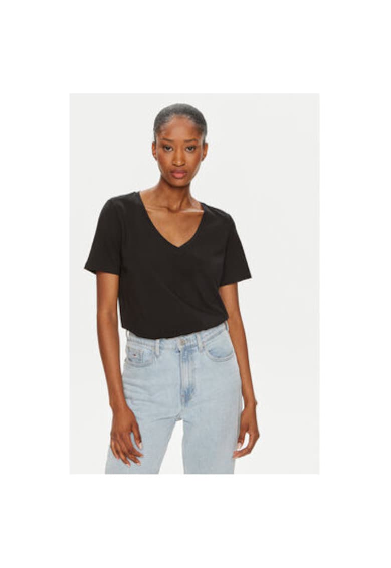 Tricou dama -  454677 - Negru - Bumbac -