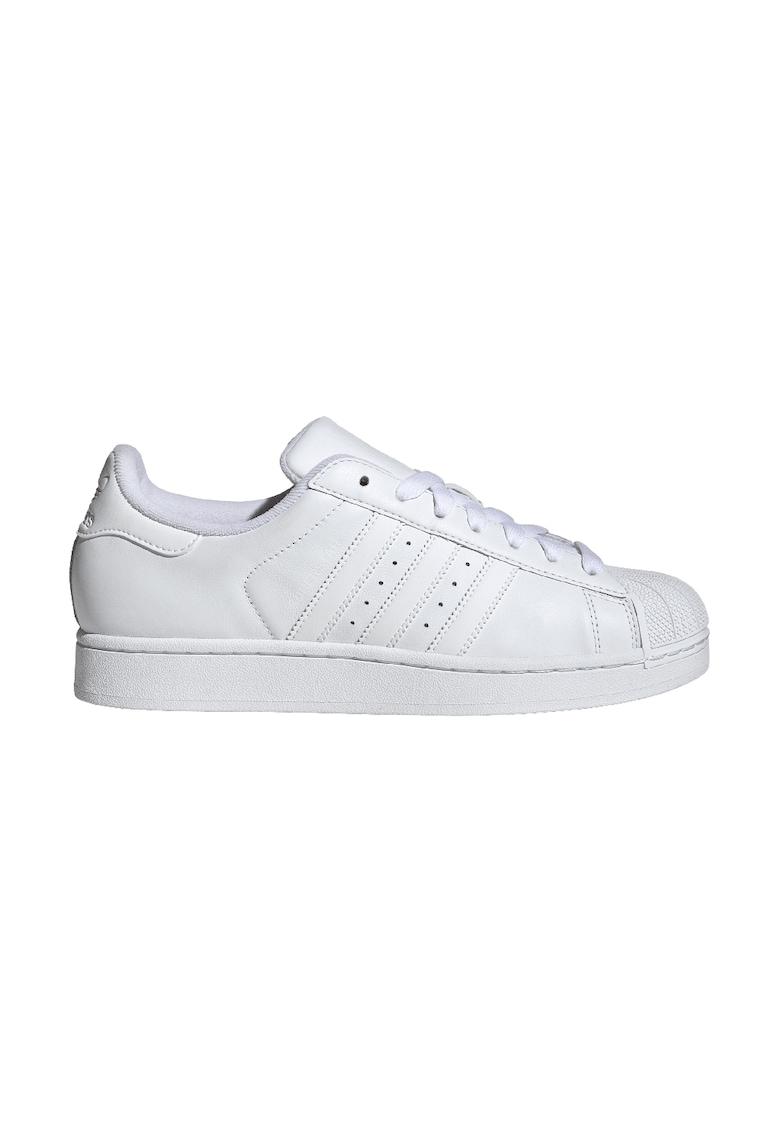 Pantofi sport unisex Superstar II din piele - Alb