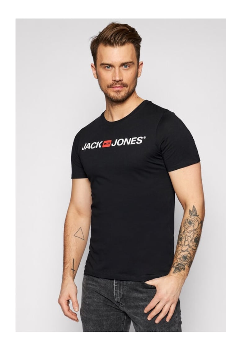 Tricou barbati -  14316 - Bumbac - Negru