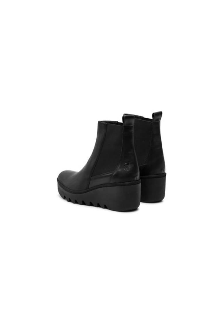 Ghete dama  304465505 - Piele naturala - 40 EU - Negru