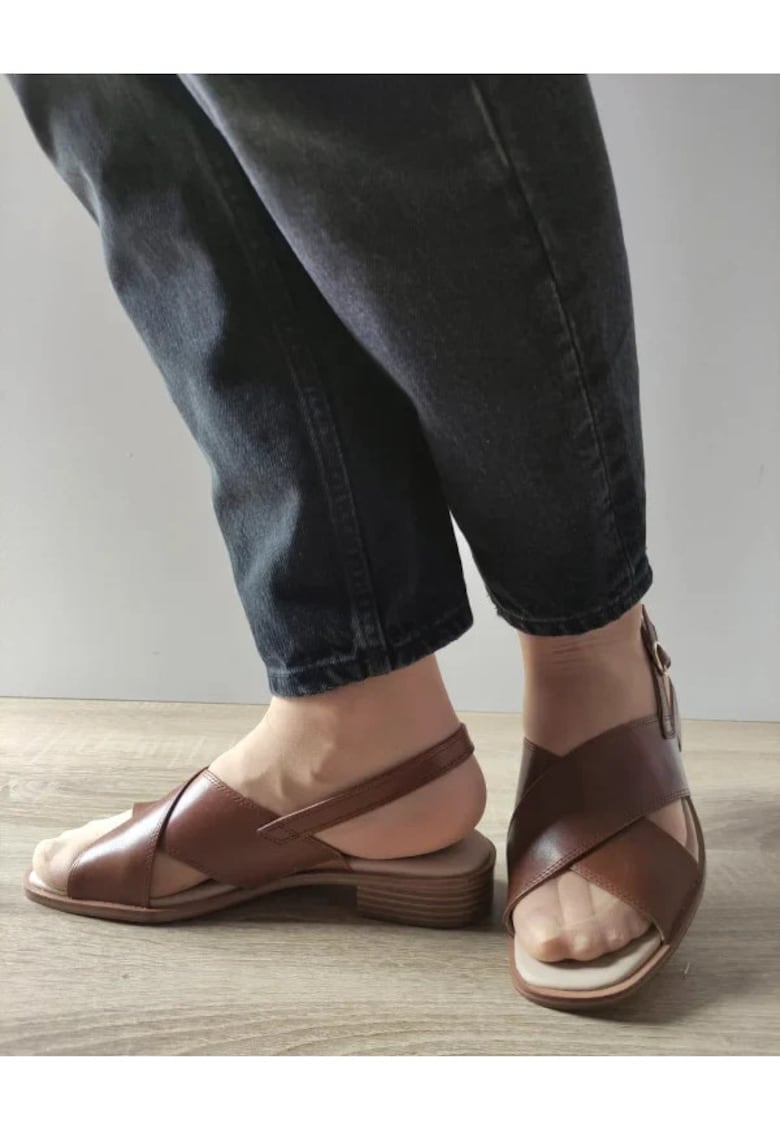 Sandale Casual Dama  28203-44 Maro Coniac - Maro - Maro