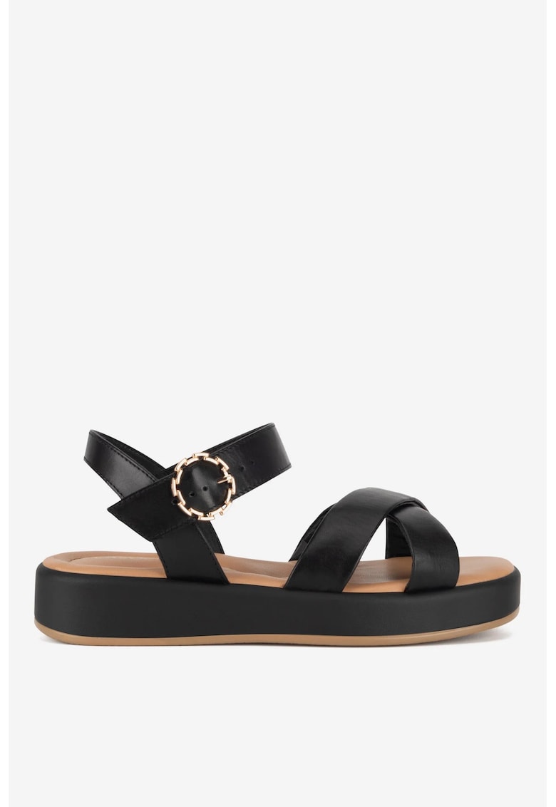 Sandale dama  5905588620815 - Piele naturala - Negru - Negru