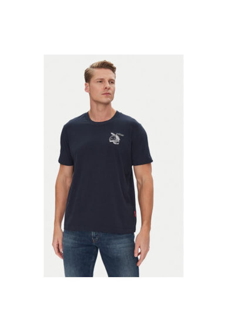 Tricou barbati Joop Jeans - 10019370 30045904 - Bumbac organic - Bleumarin - Bleumarin