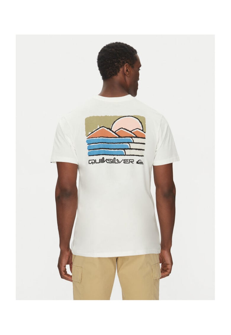 Oferte la Tricou barbati  EQYZT08038-WBK0 - Bumbac organic - 46797 - Ecru
