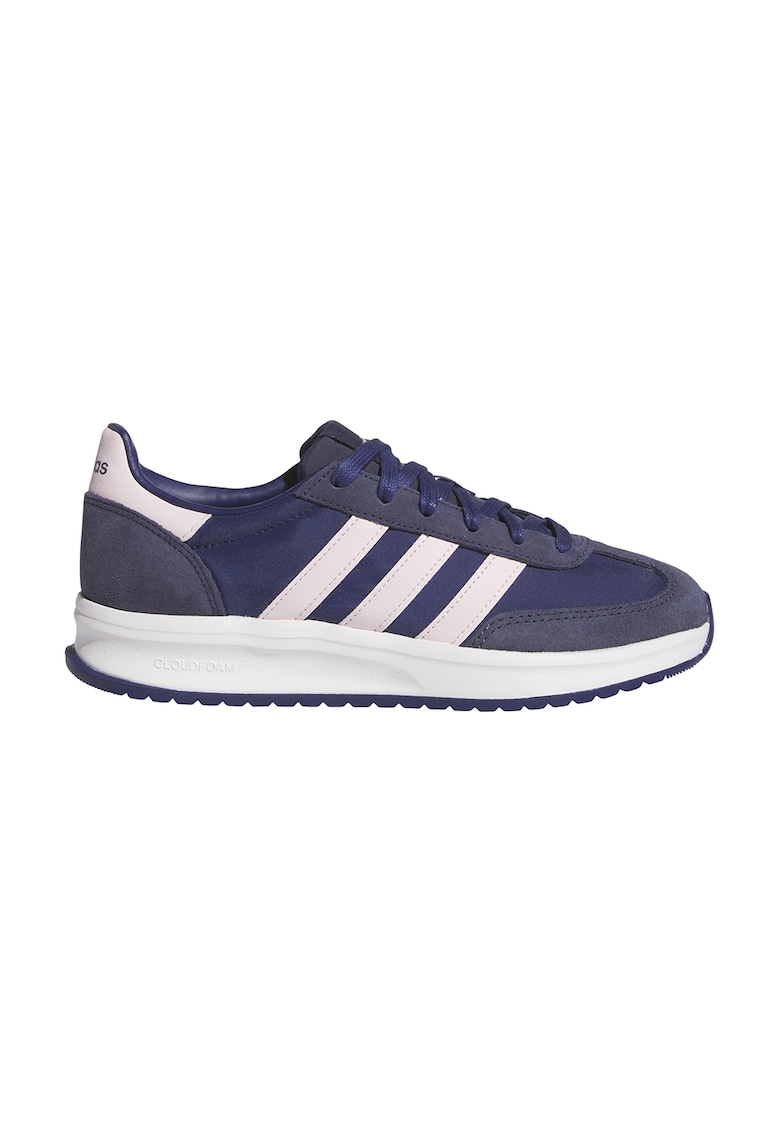 Pantofi sport 70s 2.0 cu piele intoarsa Run - Albastru inchis/Roz pal