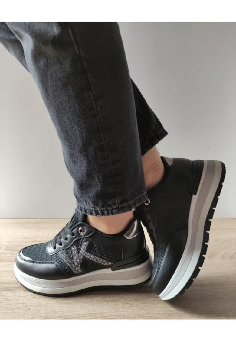 Pantofi Casual Dama  Nd10510-1 Negri - Negru - Negru