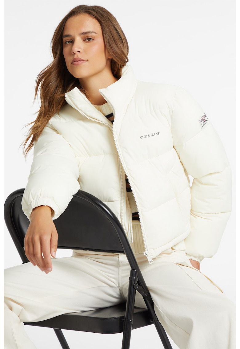 Geaca cu vatelina - Alb