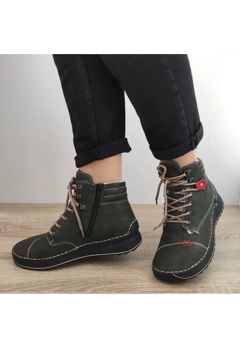 Ghete Casual Dama  51545-54 Verzi - Green - Verde