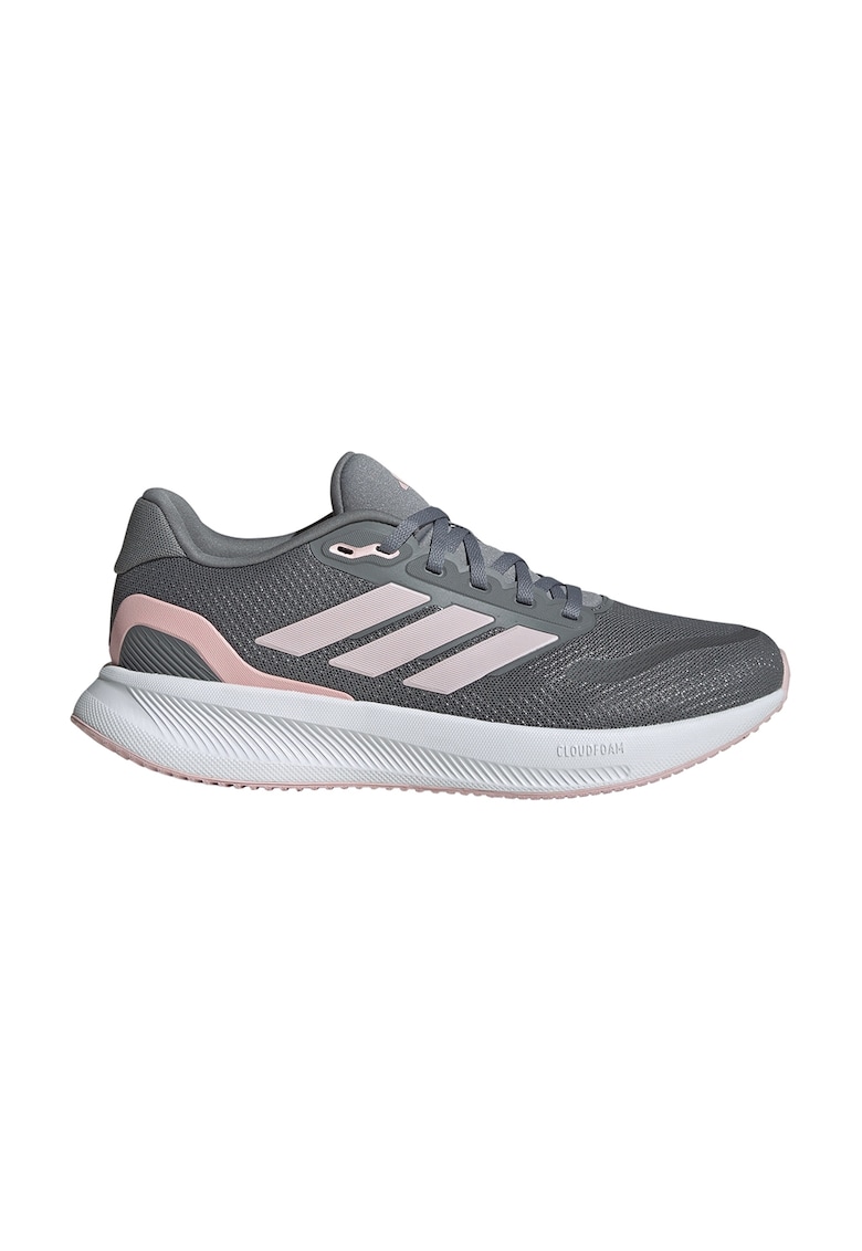 Pantofi Runfalcon 5 de plasa cu garnituri sintetice pentru alergare - Gri/Roz pal