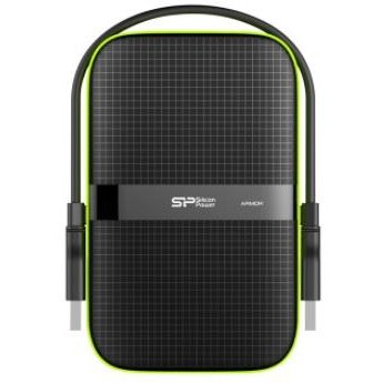 Hard disk extern External HDD Silicon Power Armor A60 2.5'' 1TB USB 3.0, IPX4, Black