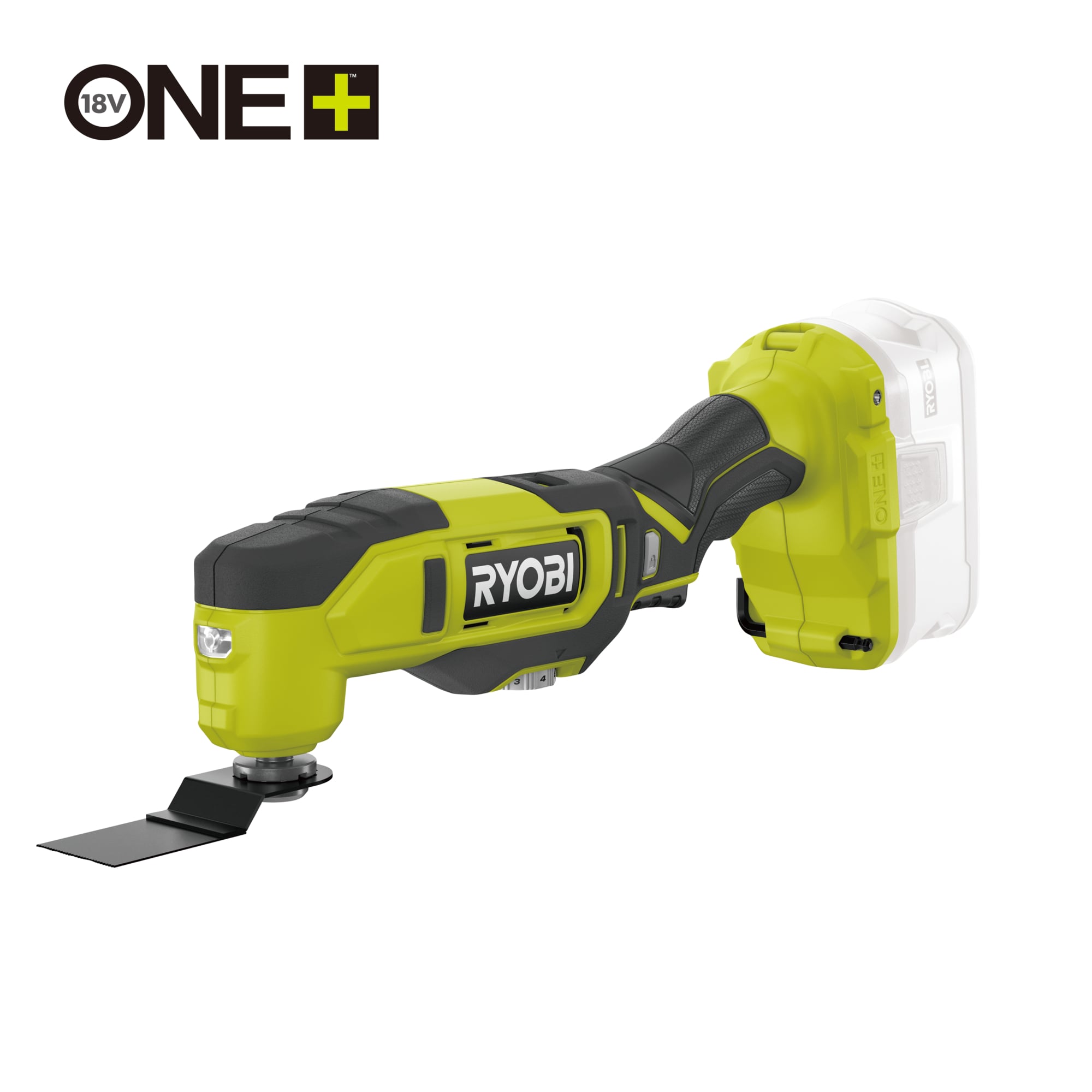 Masina multifunctionala Ryobi RMT18-0, 20000 rpm, 18 V + adaptor universal pentru accesorii