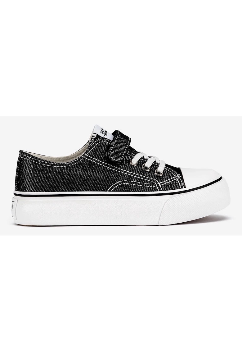 Tenisi fete  5905588718635 - Textil - Negru - Negru