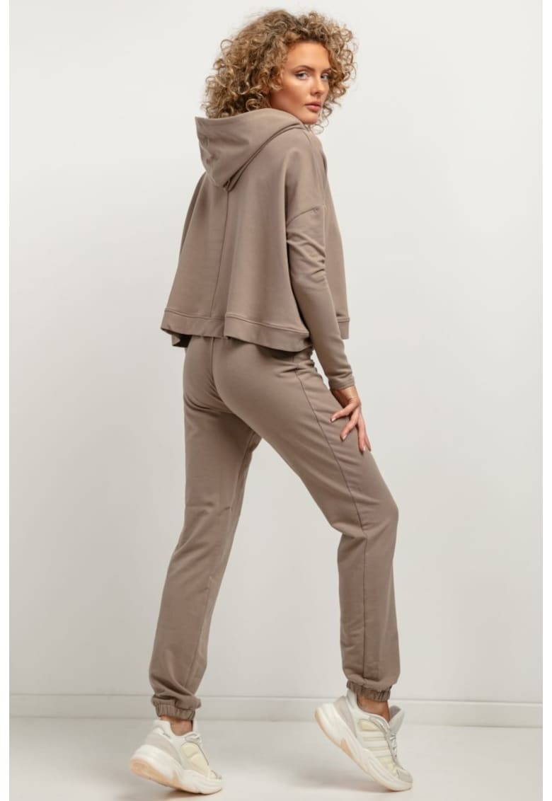 Pantaloni de antrenament cappuccino - Maro